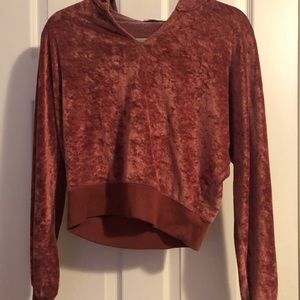Urban Outfitters velvet sweater